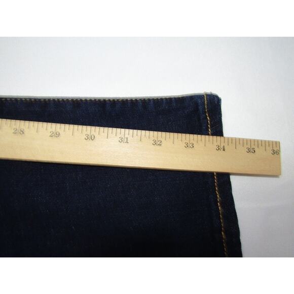 G.H Bass & Co Straight Navy Blue Jeans Men's size 32/34 Outdoor Nautical Work - Picture 6 of 7